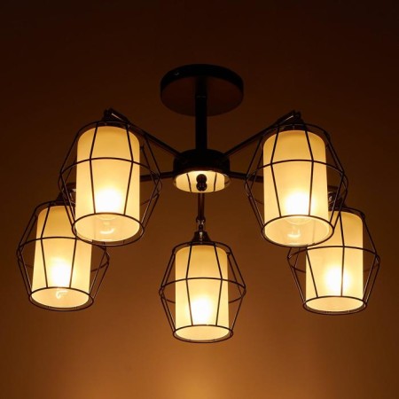 Chandelier gallop 8357 5he27 60W black-2