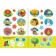 Coloring with stickers "Seasons", 16 p.