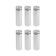 Remote holder for signs, 19x60 mm, color matte nickel, set 6 pcs.