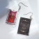 Acryl Earrings "Tarot" Justice, Color in silver