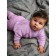 Sweater Knitted Children's Amarobaby Pure Love Buddy, height 68 cm, lilac color