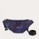 Zipper waist bag, outer pocket, purple color