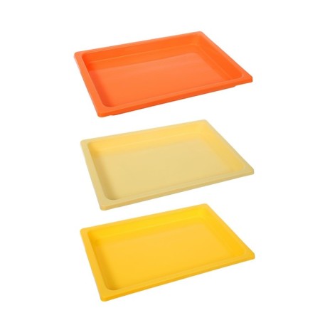 A set of trays for freezing dumplings, 36 × 25 × 3 cm, 3 pcs, color mix-6