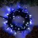 Garland “thread” 10 m, IP44, dark thread, 100 LED, white-blue glow, flashing, 220 V