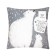Pillow Ethel "Bear" 40x40 cm, velor, 100% p/e