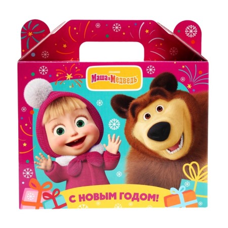 New Year. New Year's gift set "Masha and the Bear", 1000 g-1