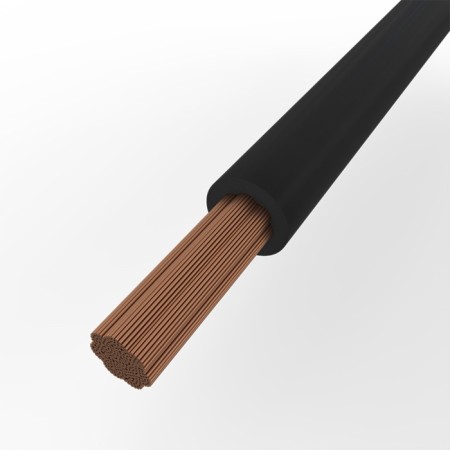 Bay cable Flexible welding KGTP-X 1x25 mm², length 3 meters rexant