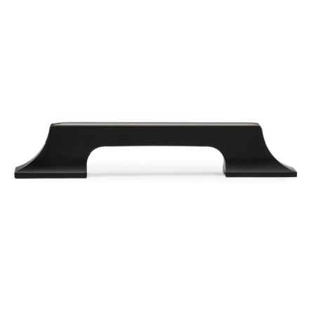 Cappio bracket handle, aluminum, m/o 96 mm, black color with gray insert-1