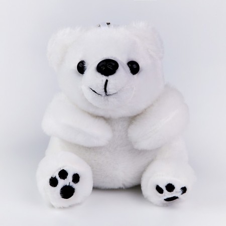 Soft toy "Bear", on a key fob, 11 cm-3
