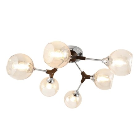 Ceiling chandelier "Til" E27 6x60 watts