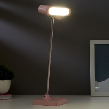Table lamp 1670/1 LED 5W 2 modes 3000K 6000K USB battering rose 13x10.4x34 cm Risalux-3