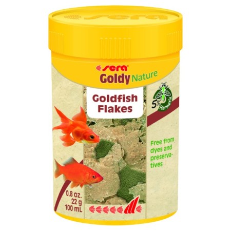 Sera Goldy Nature food for goldfish, in flakes, 100 ml, 22 g