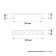 Handle-slop RS161COF, m/o 128 mm, coffee color