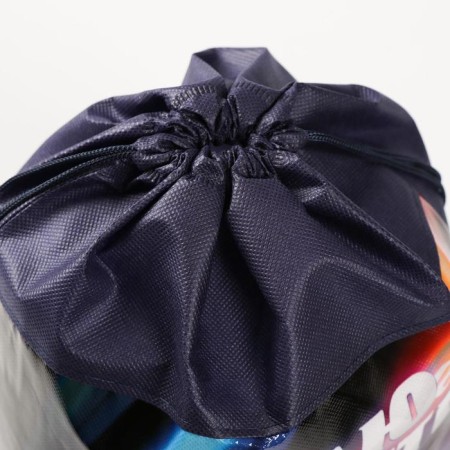 A bag for shoes "I love speed" Wedded canvas 30 x 40 cm-3