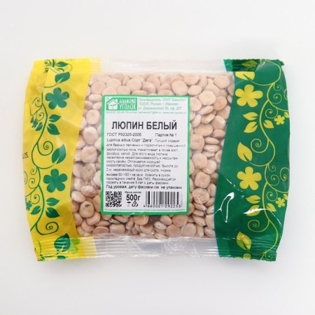 Lupine white seeds, 0.5 kg-3