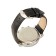 Men's watch, with chronograph, D-4.4 cm, L-24 cm strap, luminous, 3 atm