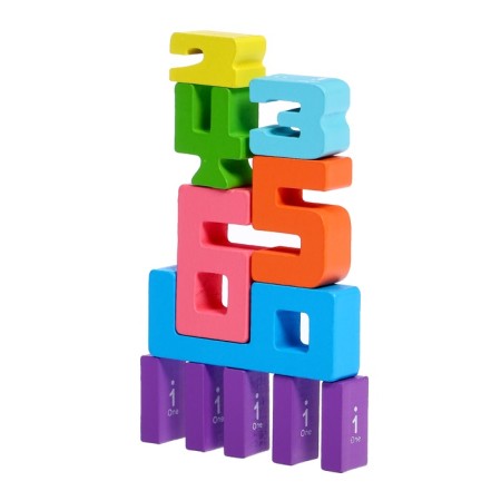 Developing set "Composition of the number", 19 digits, 15 cards, 3+-2