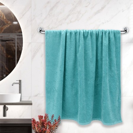 Tainted towel "Mona", 400 grams, size 100x150 cm, Aqua color-3