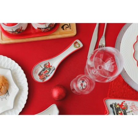 Standing under a spoonful of the share "Happy New Year", 22.3 × 7.1 × 2.7 cm-6