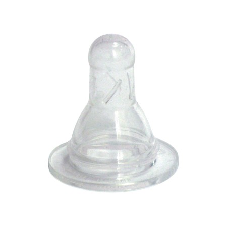 Nipple silicone round with ribs of stiffness, XL (thick cereals)