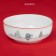 Saladnik New Year's share "Moscow Bear", 580 ml, 15.5 × 6 cm, porcelain, white color