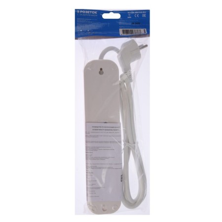 Network filter 5Bits SP5W-318 5s, 5 outlets, 3x1.5 mm2, with salary, 16 a, ABS, 1.8 m, white-6