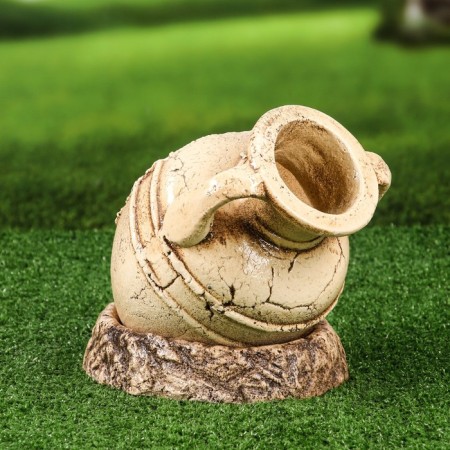 Pot "Amphora Lada" Small, with a tray-1