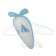 Lumber Aircraft LED 30W blue 58x58x8 cm Bayerlux