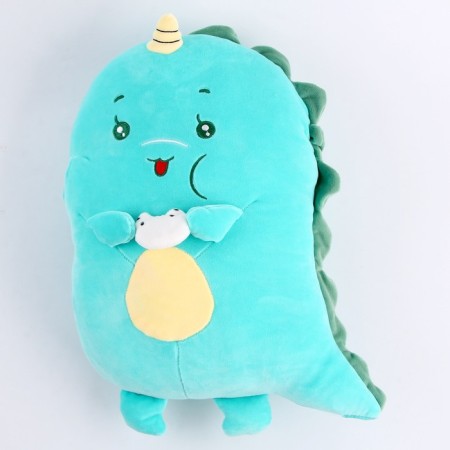 Soft toy "dinosaurus", 40 cm, green color-3
