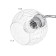Closure ceiling dera 2x40W E27 chrome 46x19x22 cm