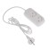 Extension cord 2 sockets, 1.7 m, 6 A, PVS 2x0.75 mm2, without salary, white