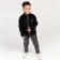 Demeter jumper, dark gray color, height 110 cm