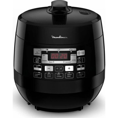 Mulinex CE430832 multicooker, 1000 watts, 5 l, 33 programs, ceramic coating, black