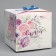 Gift folding box, packaging, “the best”, 18 x 18 x 18 cm