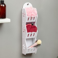 Bathroom shelf 43 x 11 cm, plastic