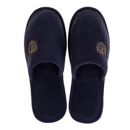 Male slippers, blue color, size 40-41-1
