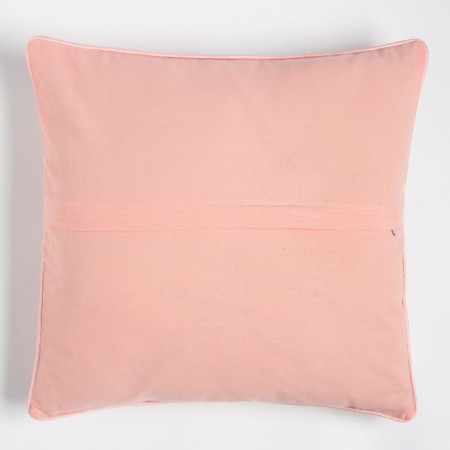 Pillowcase decorative Ethel "Waves" color pink 40x40 cm, 100% cotton-5