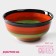 Boronnik ceramic shade "India", 850 ml, d = 15 cm, orange color