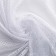 Tulle to the kitchen without curtain tape, 200x165 cm, white color, 100% polyester