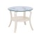 Table Comeric Annet, 600x600x500, beige/Parapical glass