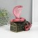 New Year's figure "Cobra on the chest" 20 x 17 x 12 cm.