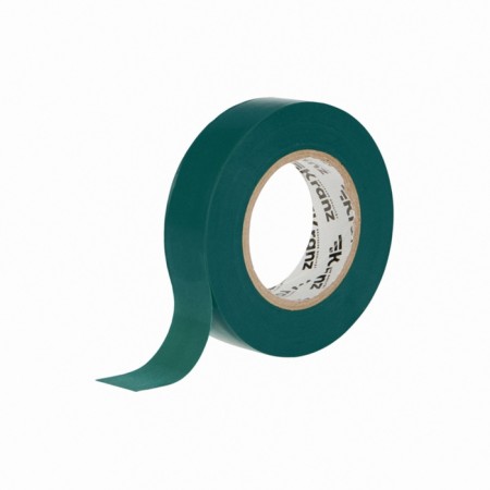 PVC island 0.13x19 mm, 25 m, green kranz-2
