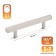 REAL-REALING Square CAPPIO, M/O 96, length 150 mm, stainless steel. steel