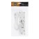 Extension cord Luazon Lighting, 3 sockets, 2 m, 10 A, 2200W, 2x0.75 mm2, 2xUSB, with excavation, b