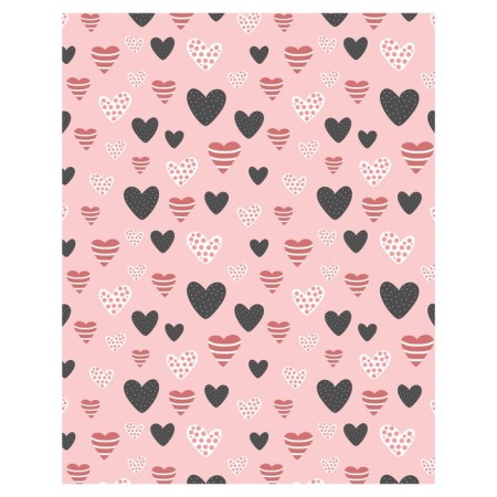 Pillow Bitter "Assorted hearts, decorative, size 16x45 cm-1