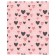 Pillow Bitter "Assorted hearts, decorative, size 16x45 cm