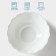 Set of salad bowls "Diva", 15.5 × 5 cm, 6 pcs, glass -ceramic, white color