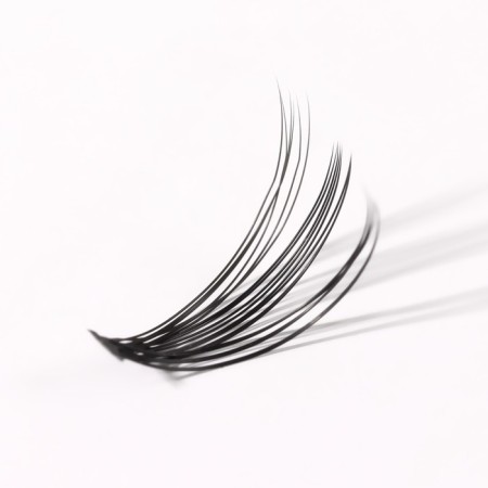 A set of overhead eyelashes "Classic", bundles, 10, 12, 14 mm, thickness 0.07 mm, bend D, 20 D-4