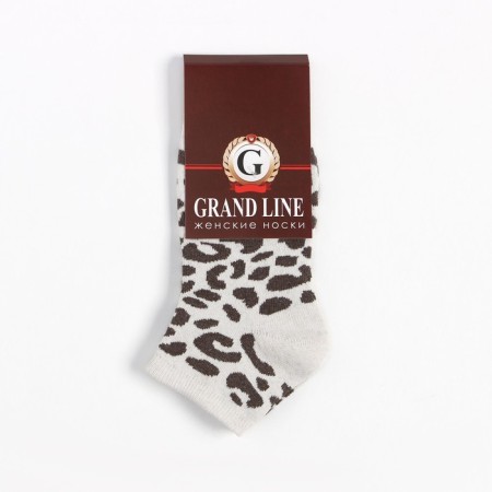 Women's socks, beige/brown color, size 23-4