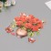 Interior plastic sticker "Pionovid roses" 40x31 cm